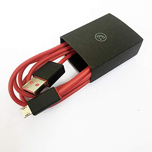 Replacement Charger Cable Power Supply Cord Compatible with Wireless Beats by Dr.Dre Powerbeats 2 Powerbeats 3 Solo Studio Headsets Earphones (Red/3.3ft) Red/3.3ft