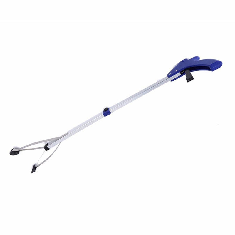 Foldable Reacher Grabber, Aluminium Alloy Long Arm Folding Helping Hand Trash Litter Picker Suction Cup Grabber Reach Pick-Up Tool Mobility Grip Hand Aid By Rely2016