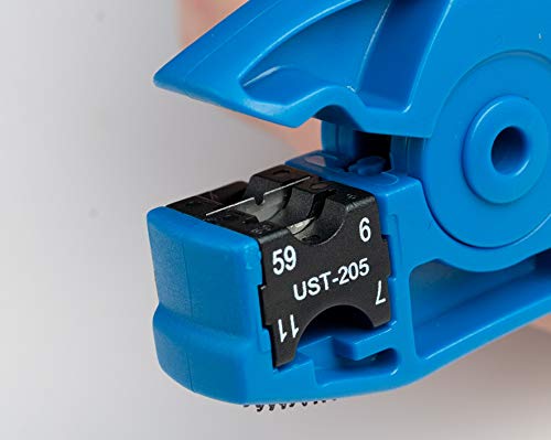 Jonard UST-100 Coaxial Cable Stripper for RG59/6 and 7/11 Coax Cable RG59/6, RG7/11 COAX Stripper