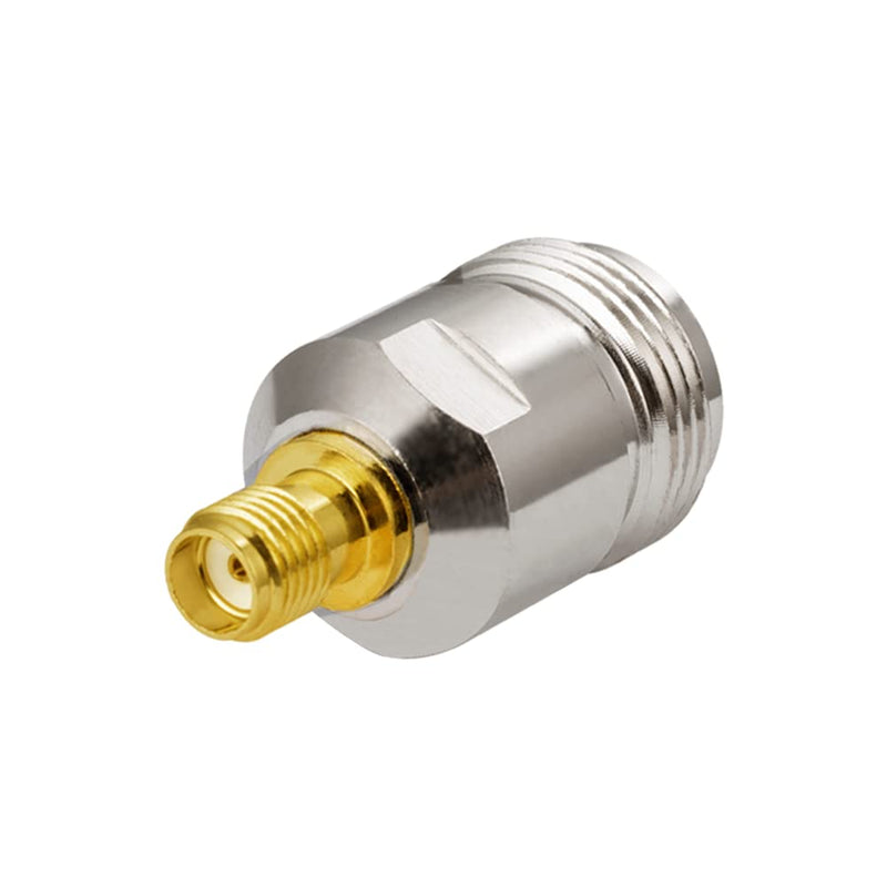POBADY 2PCS SMA Adapter N-Type Adapter SMA Female to N-Type Female Adapter for Wi-Fi Antenna Cable WLAN Wireless WiFi Router SMA F to N F