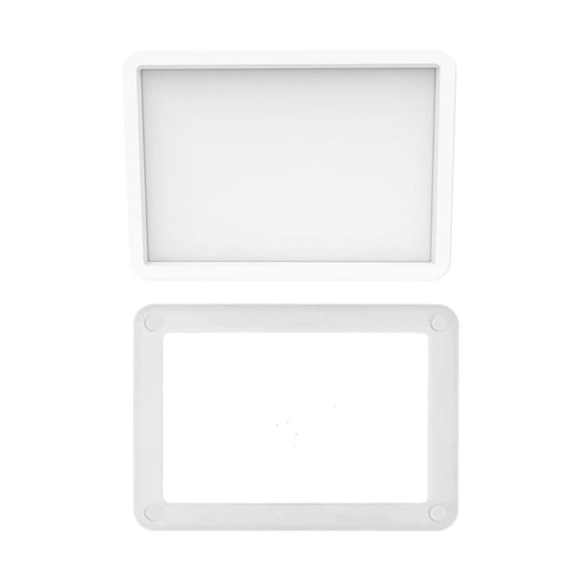 ALHBEJT Silicone case for Magic Trackpad 2 and 3 Lightweight Shockproof Soft Silicone Protective Cover Skin for Apple Wireless Touchpad Apple Magic Trackpad (White) White