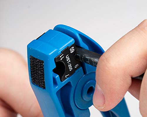 Jonard UST-100 Coaxial Cable Stripper for RG59/6 and 7/11 Coax Cable RG59/6, RG7/11 COAX Stripper