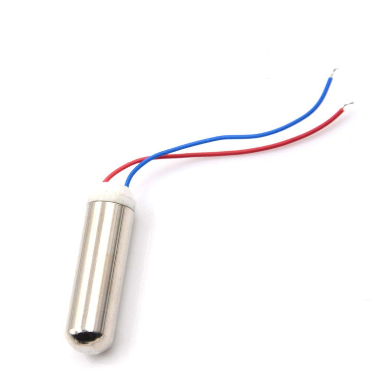 BestTong 10PCS 7mmx25mm Micro Waterproof Miniature Vibration Vibrating Motor Coreless Motor Mini DC Replacement Motors