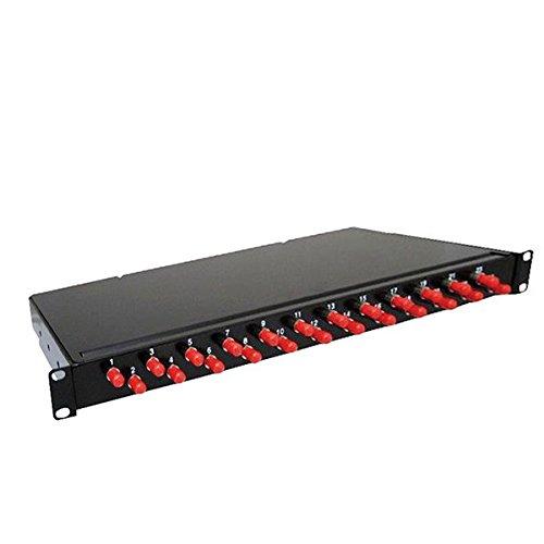 FiberShack - Fiber Optic Dust Caps for Fiber Bulkheads - 100 caps - ST, APC, SC, FC (ST)