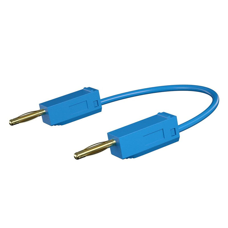 CZJZDZ 5pcs 2mm Stackable Banana Plug Test Lead, Jumper Wire Electrical Testing Cable line J.70001