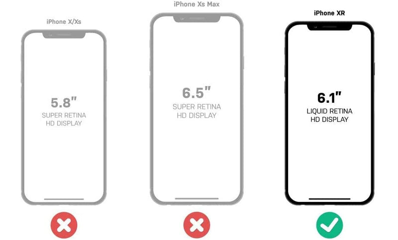 OtterBox Defender Series Belt Clip Holster Replacement for iPhone XR (ONLY) - Non-Retail Packaging - Black