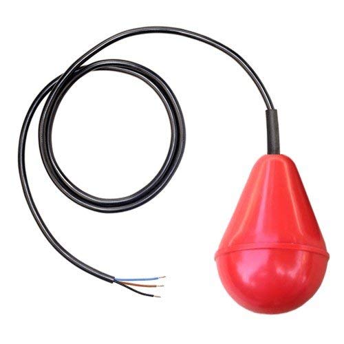 The"SludgeBoss" Heavy Duty Float Switch for Use With Sewage, Suspended Solids and Viscous Liquids 15 Foot Cable
