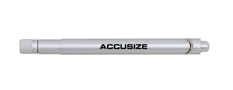 Accusize Industrial Tools 26 Pc Radius Gauge Set Metric 0.5 mm -13.0 mm Gauges with Holder, 3602-5026