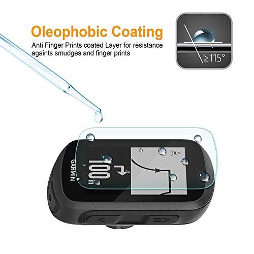 (2 Pack) Supershieldz Designed for Garmin Edge 530 and Edge 830 Tempered Glass Screen Protector, 0.33mm, Anti Scratch, Bubble Free