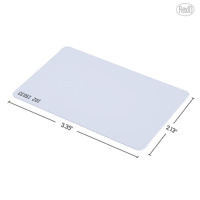 Default Programmed RexID H10301 PVC ISO Proximity Card for Access Control System. Comparable to Standard 26 bit Format for Add-On & Replacement on Current System ((10 Pack) 10 Pack