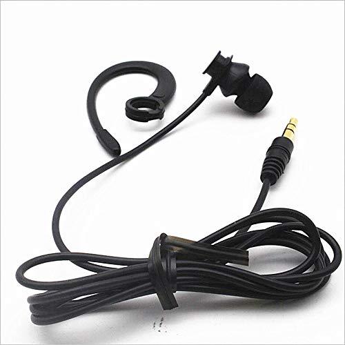 Single Side Earbud Headphones Stereo in-Ear Earphone Ear Hook Earpiece for iPhone Android Smartphones MP3 Players