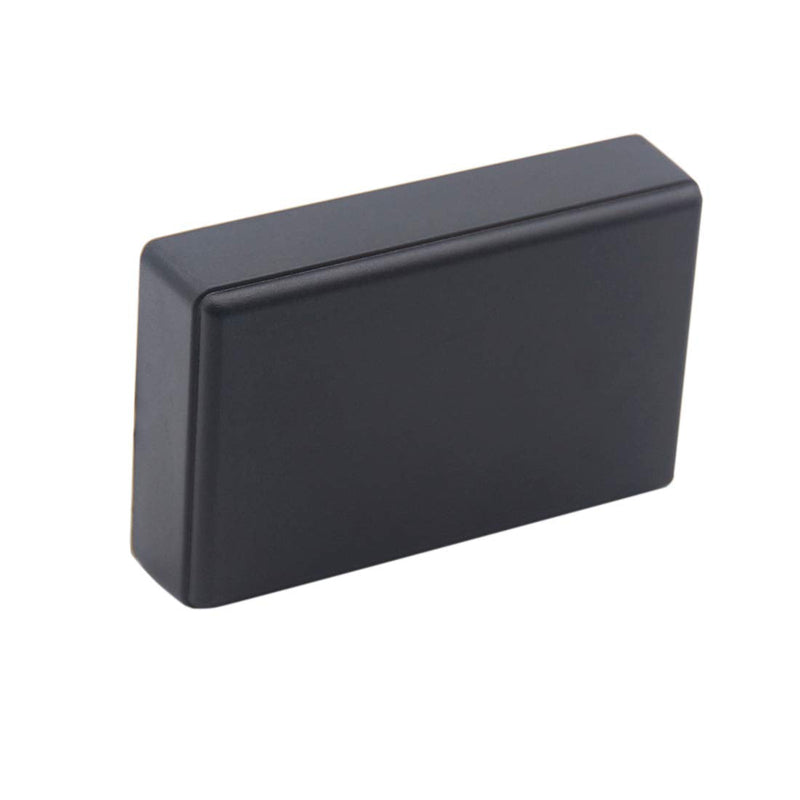 Zulkit 5Pcs Project Boxes ABS Plastic Electrical Project Case Power Junction Box Black 3.15 x 1.97 x 0.83 inch (80 x 50 x 21 mm) 3.15" x 1.97" x 0.83"