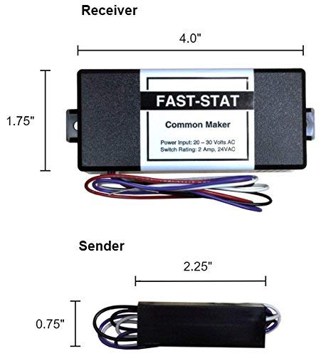 Fast-STAT Common Maker - Adds a Common"C" Popular Wi-Fi Thermostats 1