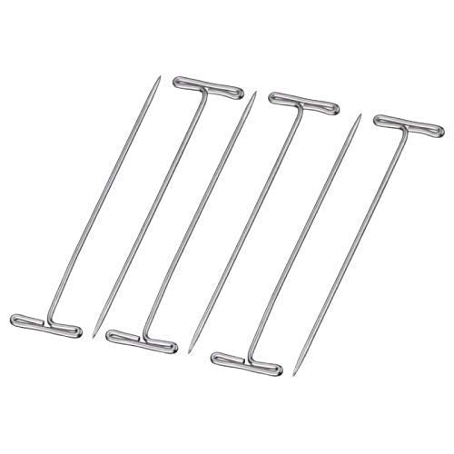 1InTheOffice T Pins 2 Inch, 9/16" Head Width, 2" L, 200 T-Pins
