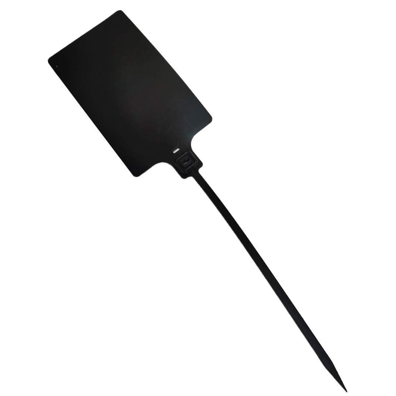 Plastic Seals Shipping Tags Logistics Use Big Sign Tie Large Label Tie, 255mm Total Length, Package of 100pcs (Black) Black