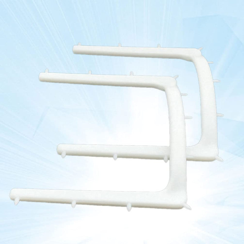Healifty 10pcs Disposable Dental Rubber Dam Frame Holder Autoclavable Rubber Barrier Bracket Distracter Lab Instrument