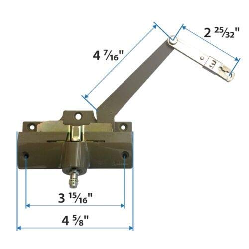 Andersen Split Arm Operator (Left Hand) in Stone Color (1982-1995) - 1361316