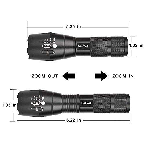 IR Illuminator Flashlight,LED 850nm Infrared Flashlight,Adjustable Focus Night Vision Torch Light for Hunting Varmint Coyote Hog Fox (Infrared Flashlight)