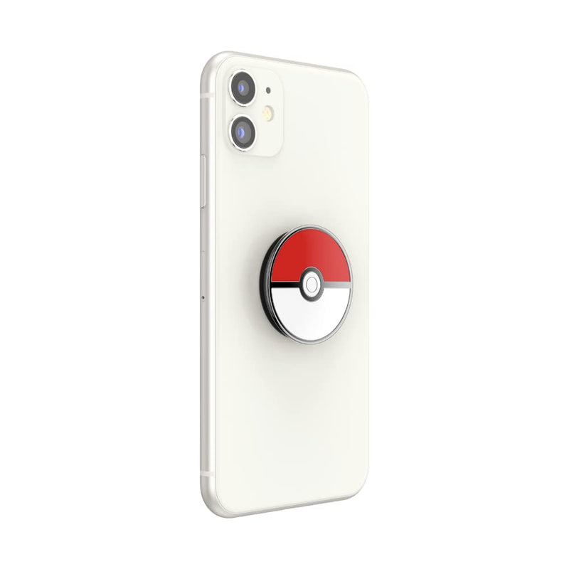 PopSockets: Phone Grip with Expanding Kickstand, Pop Socket for Phone - Enamel Pokeball