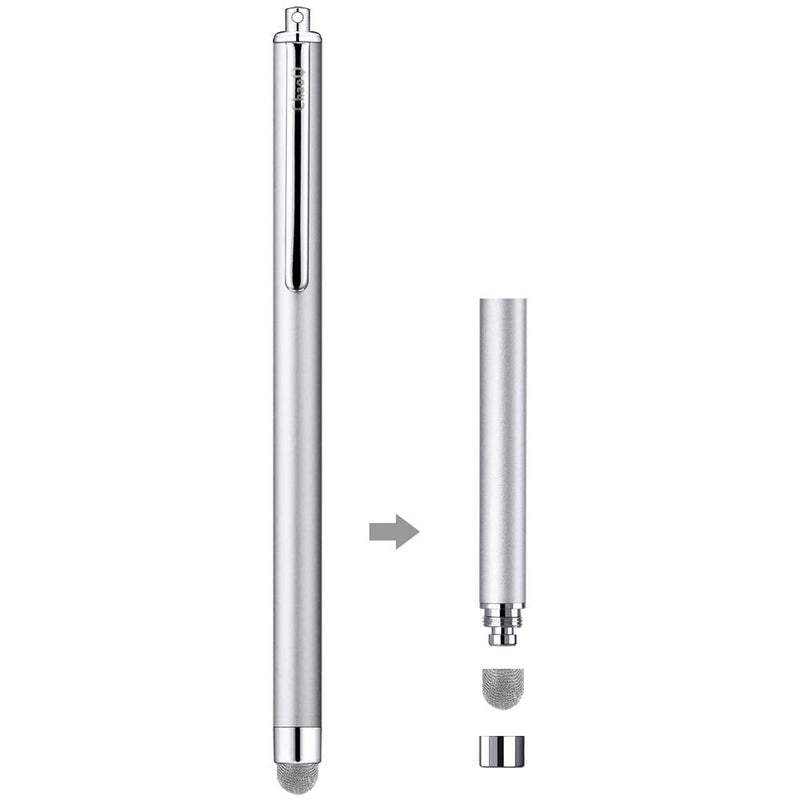 0.27 Inches (7 mm) Replaceable Mesh Fiber Tips for ChaoQ Stylus Pen (Pack of 10)
