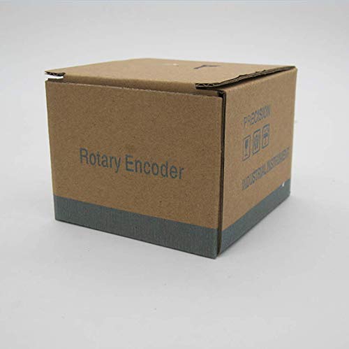 Taiss/AB 2 Phase Incremental Rotary Encoder 100P/R DC 5-24v Wide Voltage Power Supply 6mm Shaft 100P/R