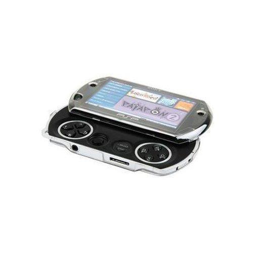 OSTENT Protector Clear Crystal Hard Case Cover Skin Compatible for Sony PSP Go