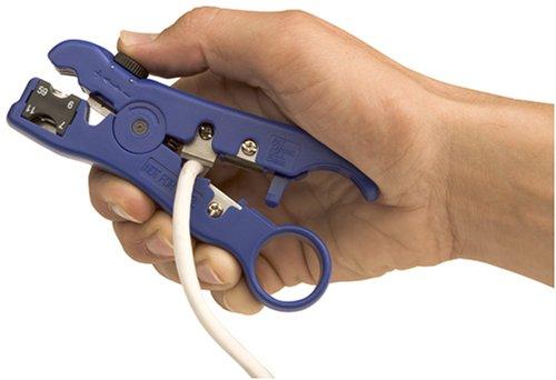 DataShark 70029 Universal Cutter/Stripper for Flat or Round TV/UTP Cable
