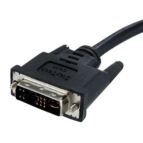 StarTech.com 6 ft DVI to Coax High Resolution VGA Monitor Cable - DVI to VGA Connector - 6ft DVI to VGA Converter (DVIVGAMM6), Black 6 ft / 2m