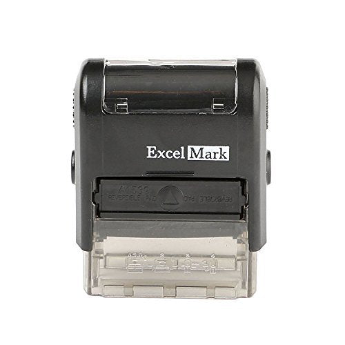 Controlled Document Self Inking Rubber Stamp - Red Ink (ExcelMark A1539)