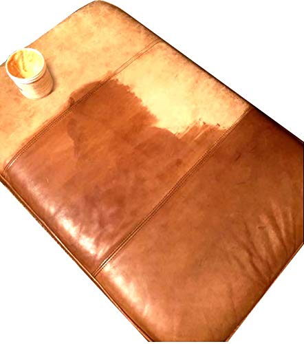 Skidmore's Restoration Cream | Genuine Leather and Wood Restorer, Softener, and Conditioner | 100% Natural Non-Toxic Formula | Kit Will Restore and Repair Dry Leather and Wood Products in The Home 1 Pint