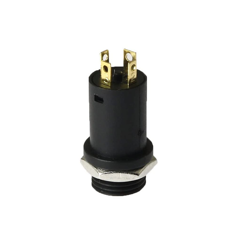 RLECS 10pcs 3.5mm Mini Stereo Female Jack Socket Plug with Nut, 3.5MM Mini Stereo Panel Mount Jack Solder Connector 4-Pole Gold-Plated, 3.5 mm Headphone Audio Jack