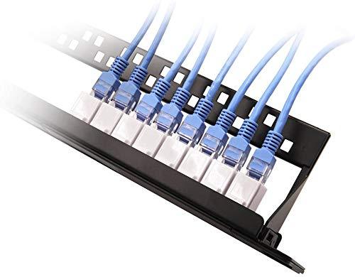 VICTEK Female to Female Cat6 Keystone  RJ45 Couplers, 10 Pack, White