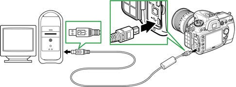 Master Cables Replacement Compatible USB Cable for Nikon UC-E4 USB Cable for Nikon D300 D3100 D3100S D3X D40 D40X D50 D60 D70 D100 D700 D40X D7000