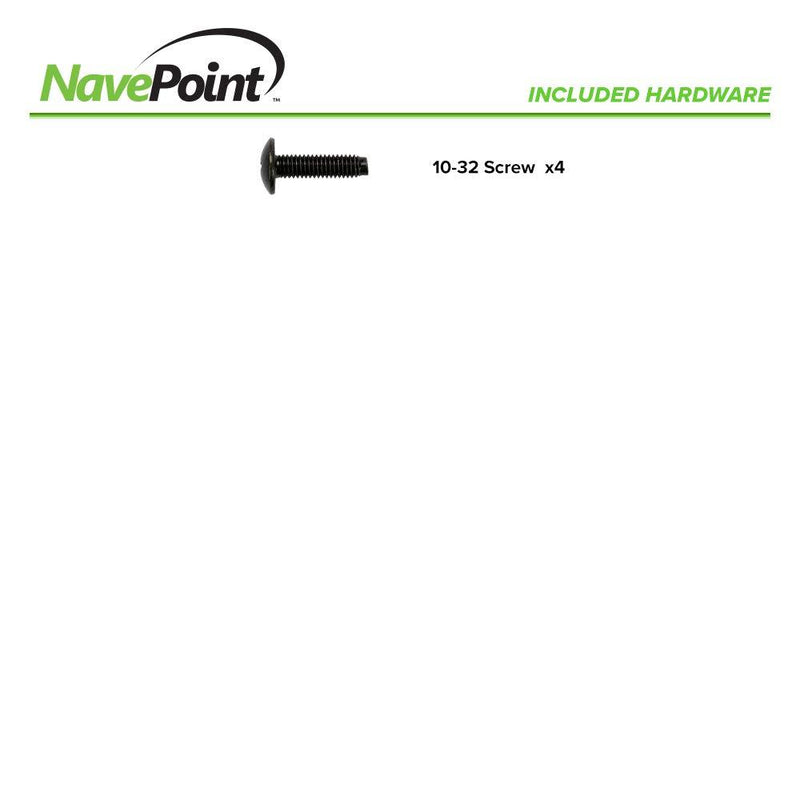NavePoint 1U Blank Rack Mount Panel IT Server Network Spacer Slotted Venting