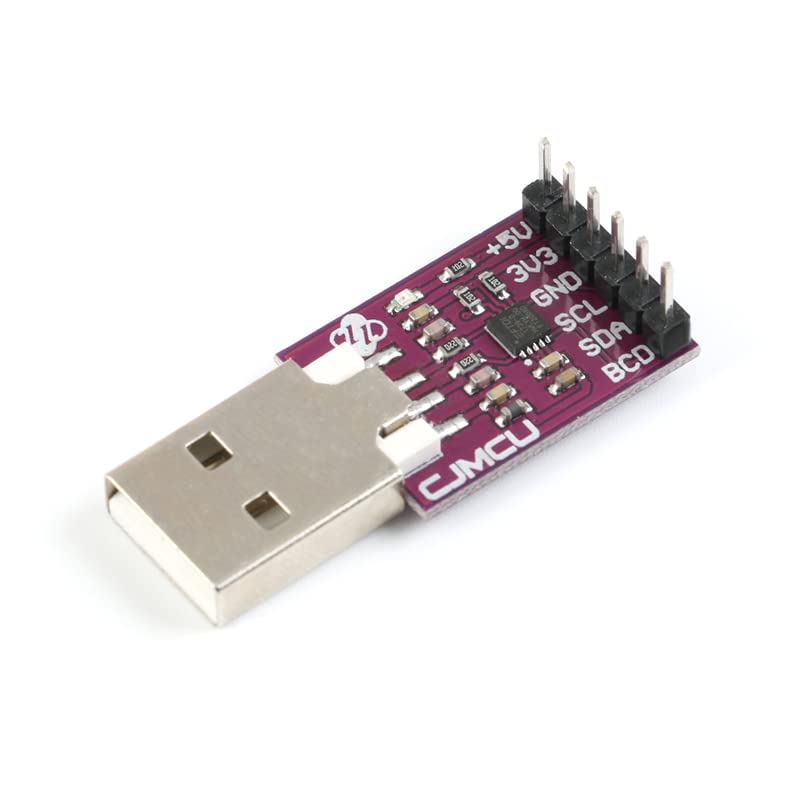 JESSINIE FT200XD USB to Serial Adapter USB to I2C Serial Module IIC Port TTL Level Input CMOS Output Transfer Convertor Serial Adapter CJMCU-200