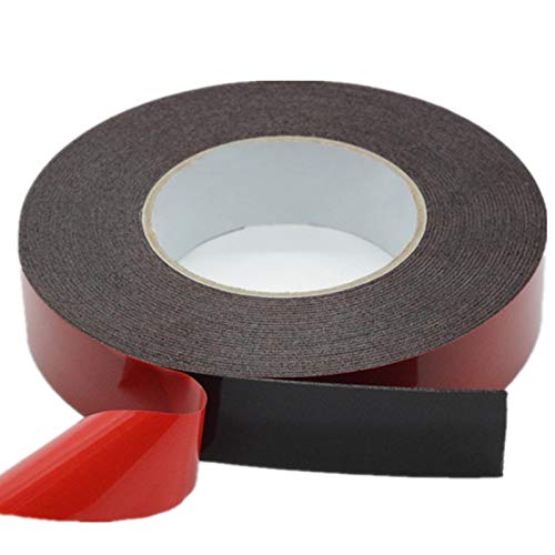 Tintvent Double-Sided Mounting Adhesive Tape -PE Foam Seal Strip for Doors,Automotive Mounting，Weatherproof Decorative and Trim，Car Trim Strip，Photo Frame (Wide 2in Long 49Ft) Wide 2 in Long 49 Ft