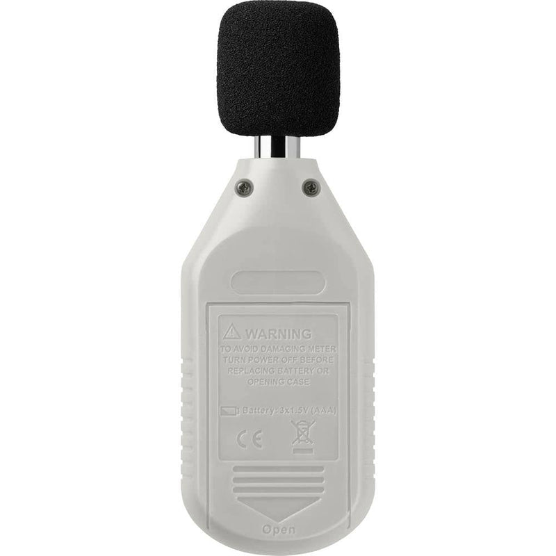 VOLTCRAFT SL-10 sound level meter I digital measuring device I measuring range from 30 dB to 130 dB I noise and volume measuring device - ideal for sound level analyses