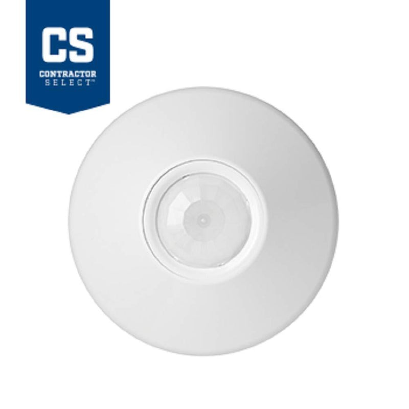 Sensor Switch CMR 10 Contractor Select Extended Range Passive Infrared Ceiling Mount Occupancy Sensor White Passive Infrared Detection Relay Included