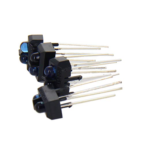 Fielect 10Pcs TCRT5000L Slot PCB Photo Interrupter Slotted Optical Sensor Switch for Object Detection and Automatic Counting