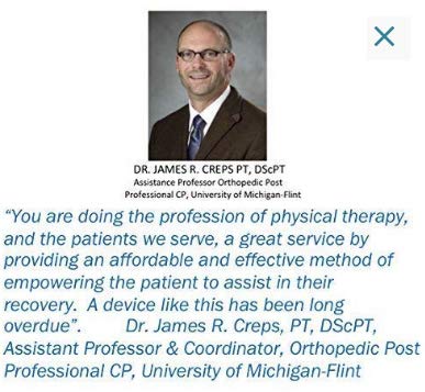 Knee Exerciser Pro Dual Knee Pulley: Knee Replacement Therapy , TKA, ACL & Knee Contracture Rehab