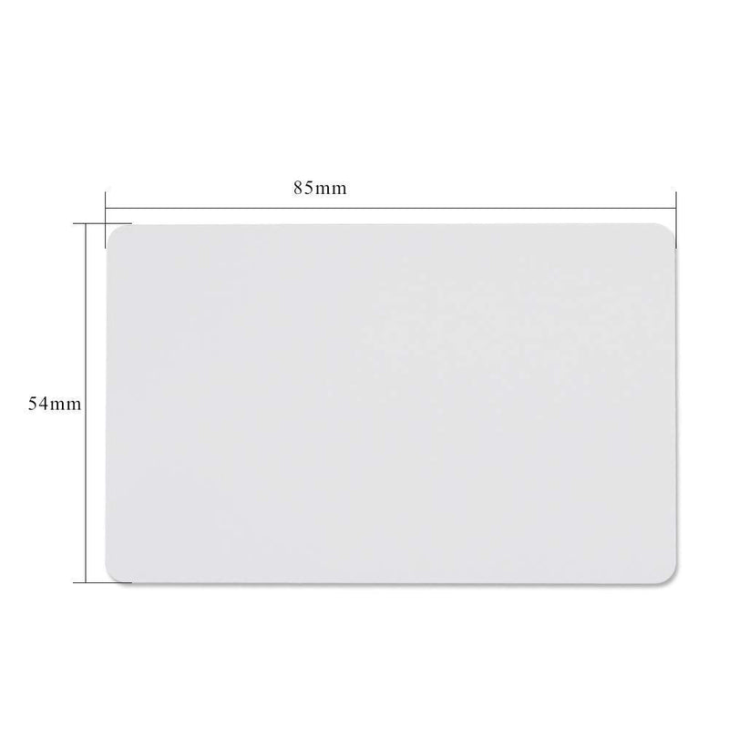 LEXI 20pcs Rewritable UID Smart Card, 13.56MHz Changeable RFID PVC Blank Card for 1K S50 MF1 Mi-fare Door Access Control, Block 0 Sector White