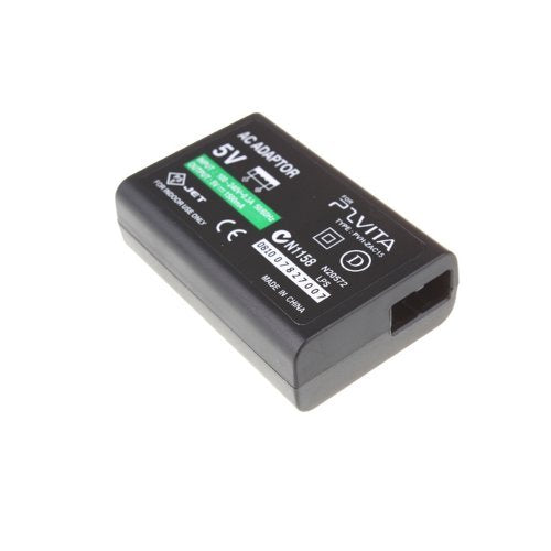 OSTENT US Plug AC Wall Charger Adapter & USB Charging Cable Cord Compatible for Sony PS Vita PSV
