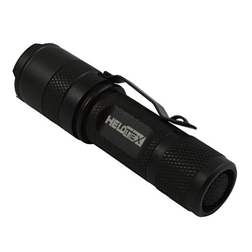 Helotex VG1 CREE LED Adjustable Focus AA Zoom Flashlight