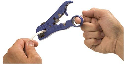DataShark 70029 Universal Cutter/Stripper for Flat or Round TV/UTP Cable