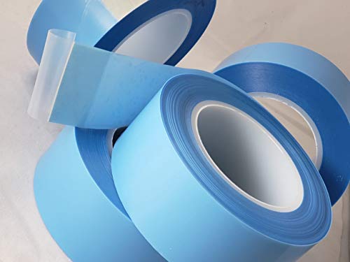 UHMW-20A Polyethylene Transparent Film Tape, Aggressive Adhesive – 1/2" X 18YD Pack of 1 ROLL, Clear