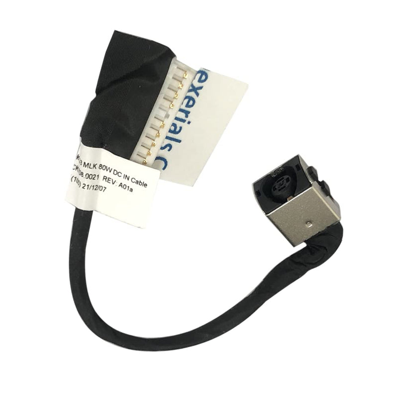 GinTai DC Power Jack Charging Cable Harness Wire Replacement for Dell G3 3500 G5 5500 G5 SE 5505 P89F CE76 00HT24 0PRV65 450.0K708.0011 450.0K708.0021/G3 MLK 60W 00HT24 0HT24 (G) 4.85-inch