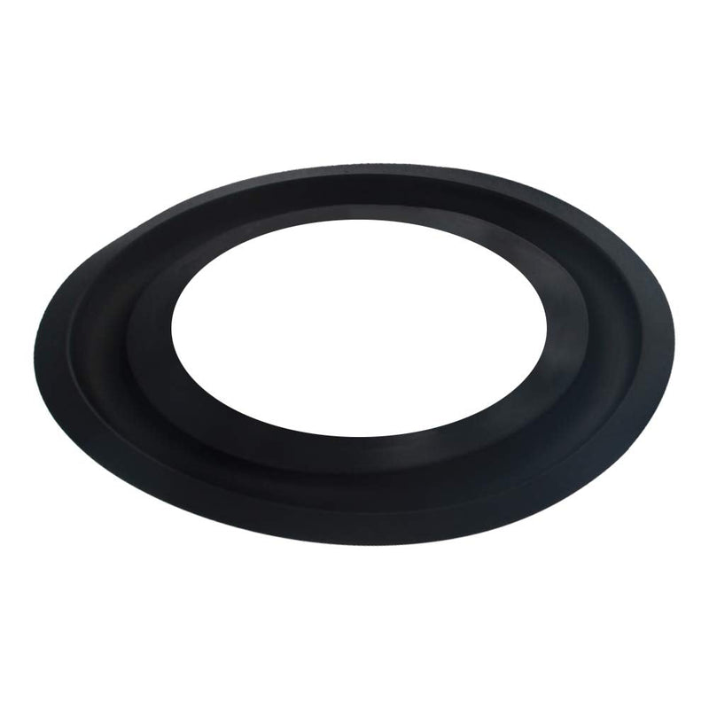 Fielect 5.5inch/142mm Speaker Rubber Edge Surround Rings Replacement Part for Speaker Repair or DIY 2pcs 2 Pcs 5.5inch /142mm