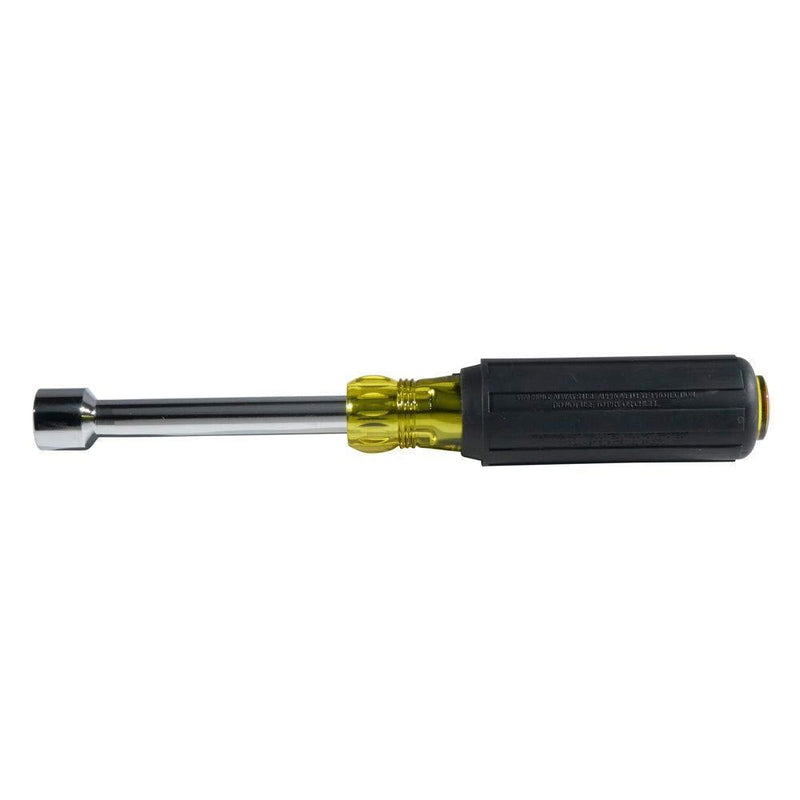 Klein Tools 630-9/16 9/16-Inch Hollow Shaft Nut Driver 4-Inch Shaft , Black , 3-Inch Shaft 9/16-Inch Tip