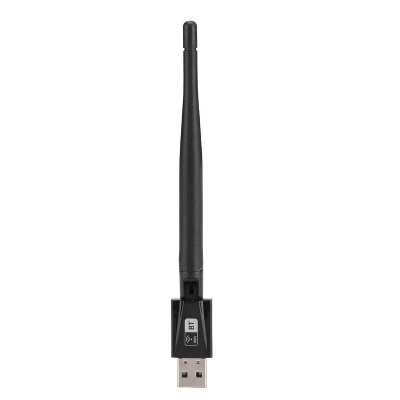 ASHATA Wireless Network Adapter, RTL8821CU 600M Free Drive Dual Band PC Wireless LAN Card for USB Bluetooth Adapter