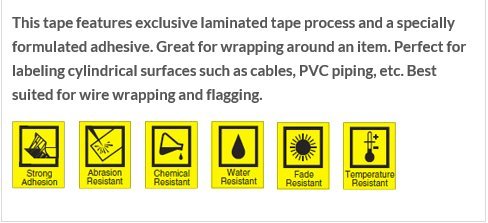 NEOUZA Compatible Label Tape Replacement for Brother Tze Tz 9mm x 8m (TZe-Fx221 Flexible ID Wire Cable Black on White) 5PK